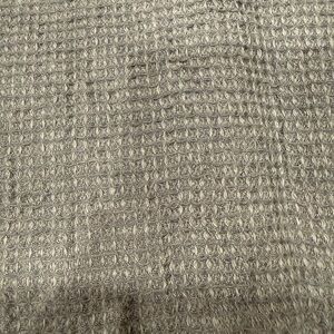 West Elm Linen Textured Gray king shams-set of 2